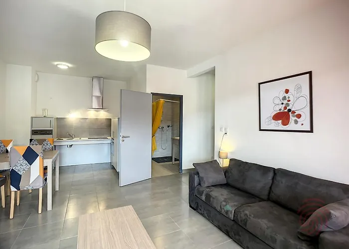 F2 Pmr, Climatise, Avec Terrasse Et Parking Prive, Au Coeur De - Fr-1-451-194 Apartmán